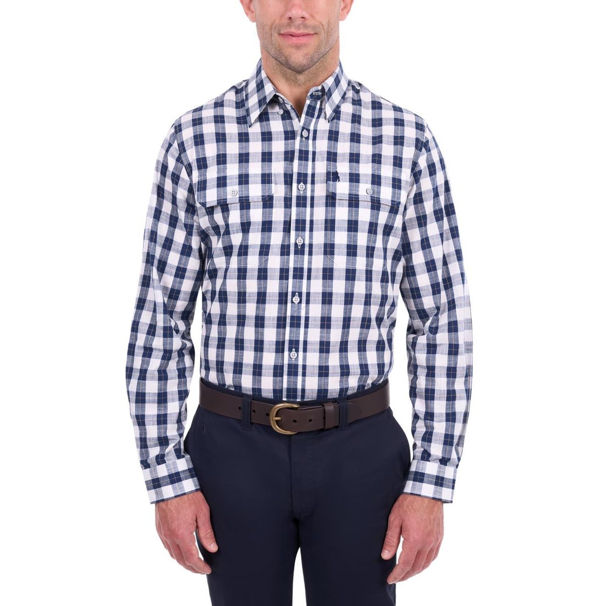 Thomas Cook Mens Ezra Check Long Sleeve Shirt
