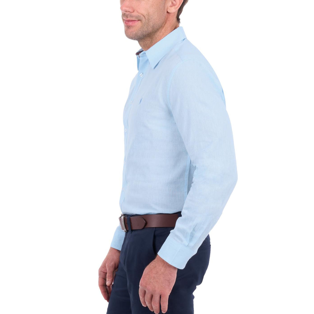 Thomas Cook Mens TC Linen Long Sleeve Shirt