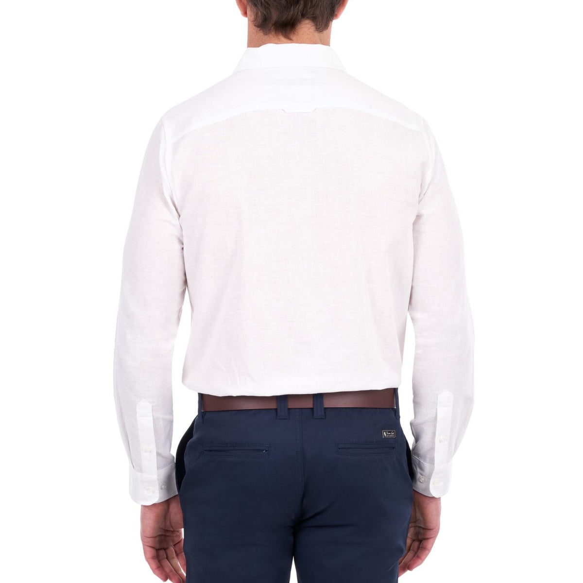 Thomas Cook Mens TC Linen Long Sleeve Shirt