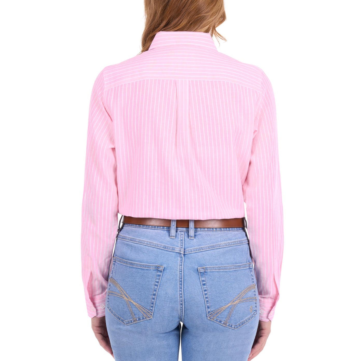 Thomas Cook Womens Penny Linen Tab Long Sleeve Shirt