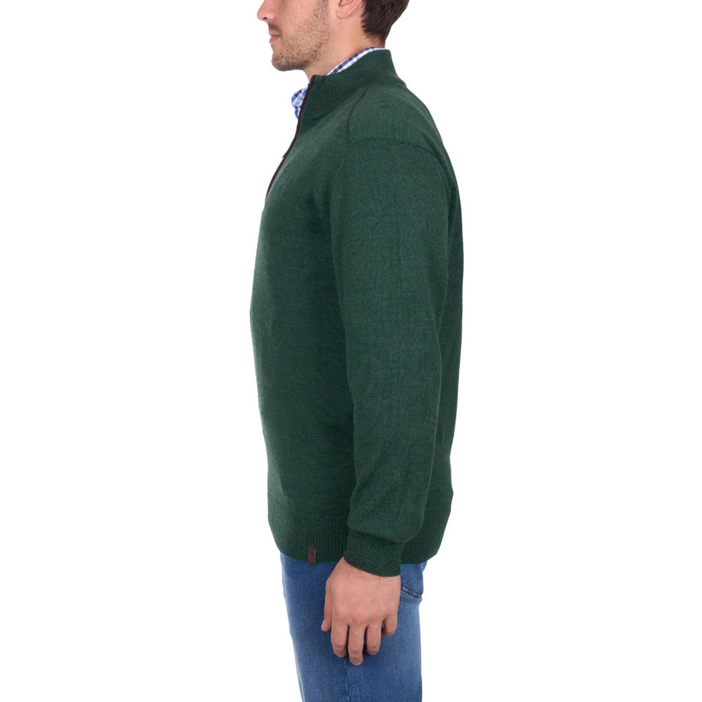 Thomas Cook Mens Ray Merino Blend 1/4 Zip Jumper