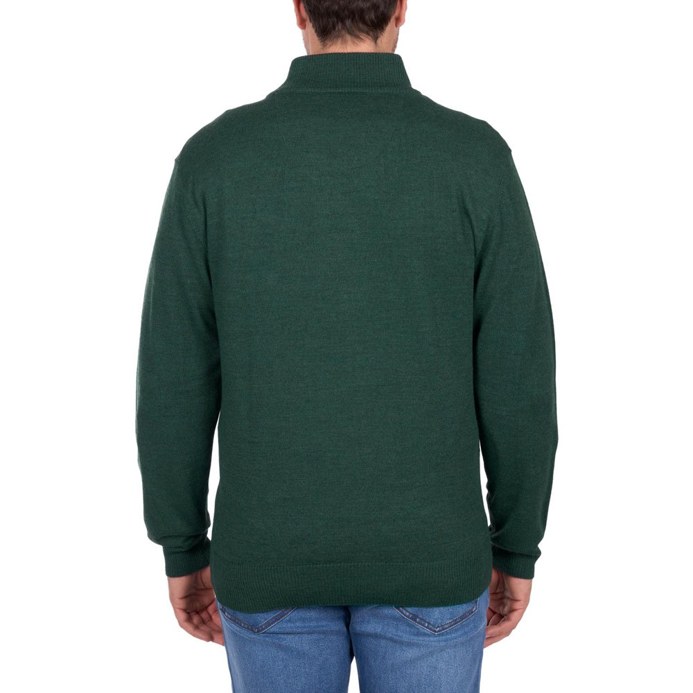 Thomas Cook Mens Ray Merino Blend 1/4 Zip Jumper
