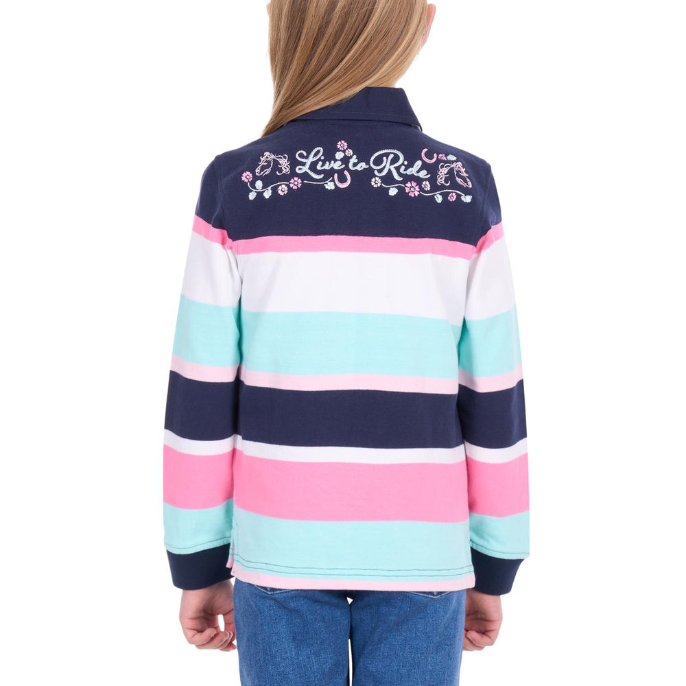 Thomas Cook Girls Vivian Stripe Rugby
