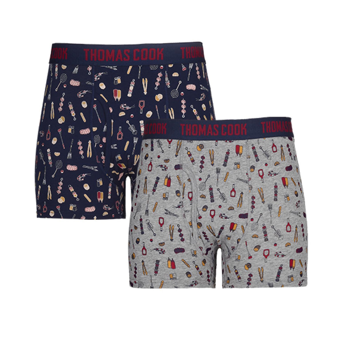 Thomas Cook Mens BBQ Underwear Twin Pack