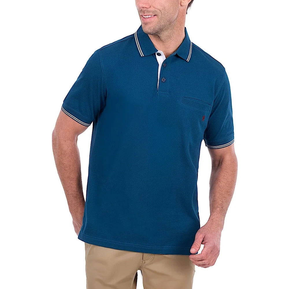 Thomas Cook Mens Henry Tailored Short Sleeve Polo