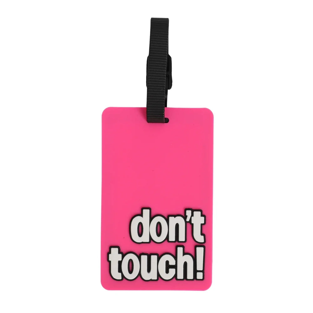 Tosca Attitude Luggage Tag - Dont Touch