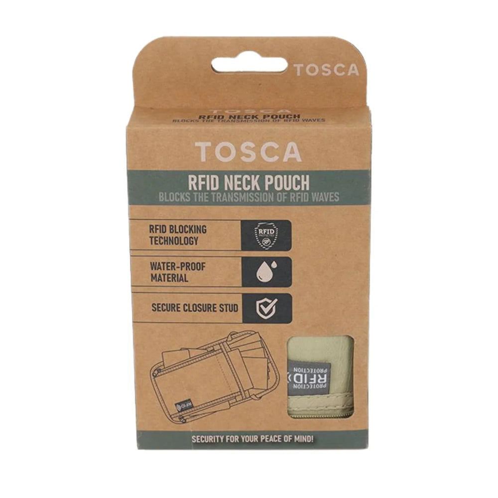 Tosca RFID Neck Pouch
