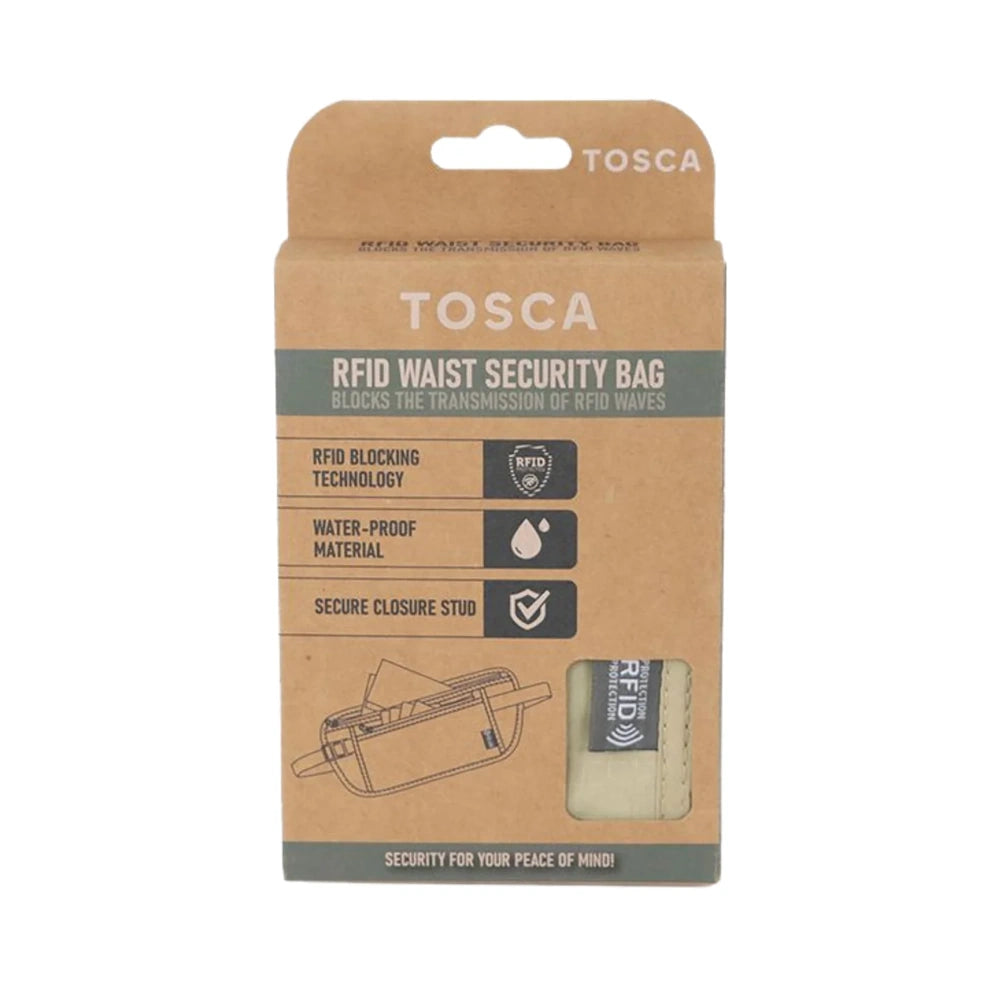 Tosca RFID Waist Security Bag