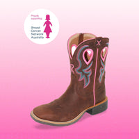 Twisted X Womens 9 Inch Pink Tech X2 Zip Boots