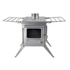 Front view of Winnerwell Nomad View 1G Large Camping Stove