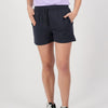 Front view of Swanndri Womens Bealey Shorts in Navy