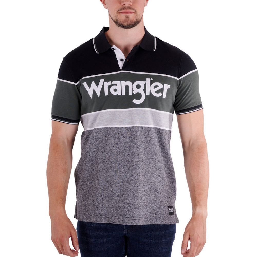 Wrangler® Mens Sam Short Sleeve Polo
