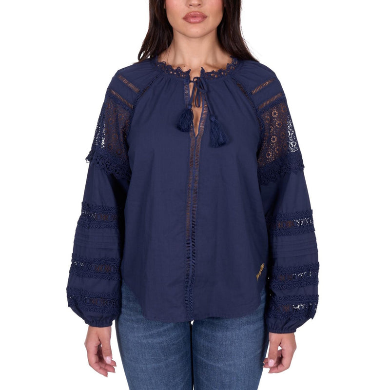 Wrangler® Womens Tamara Long Sleeve Blouse