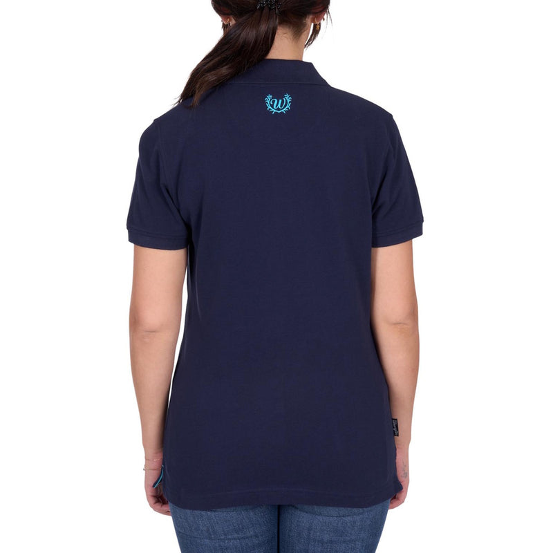 Wrangler® Womens Eliza Short Sleeve Polo