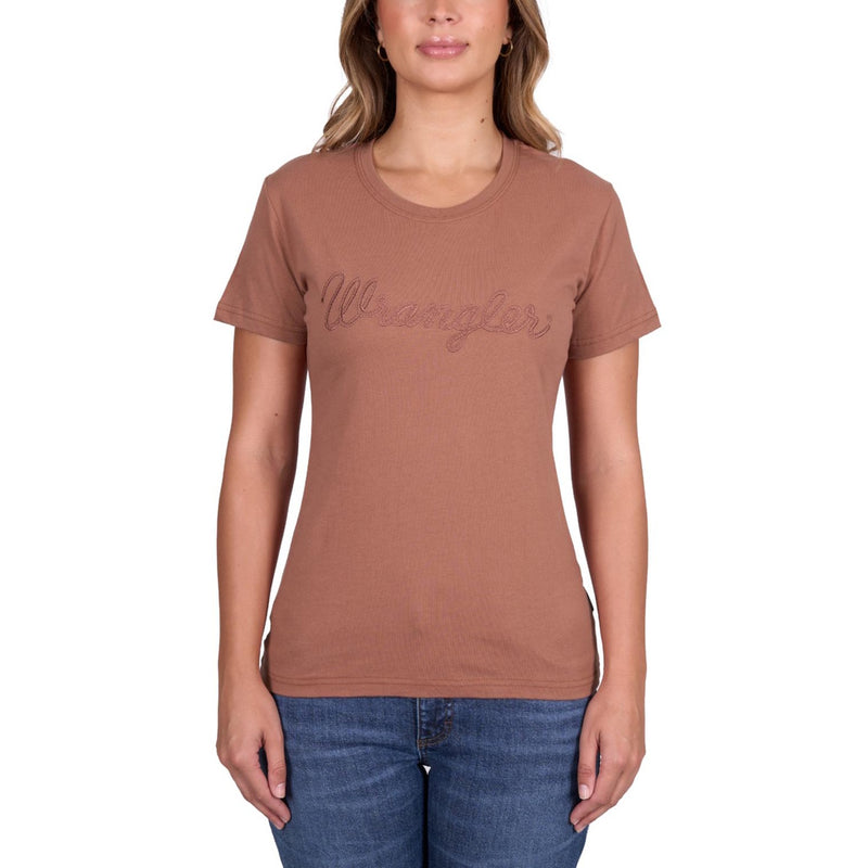 Wrangler® Womens Texas Short Sleeve Tee