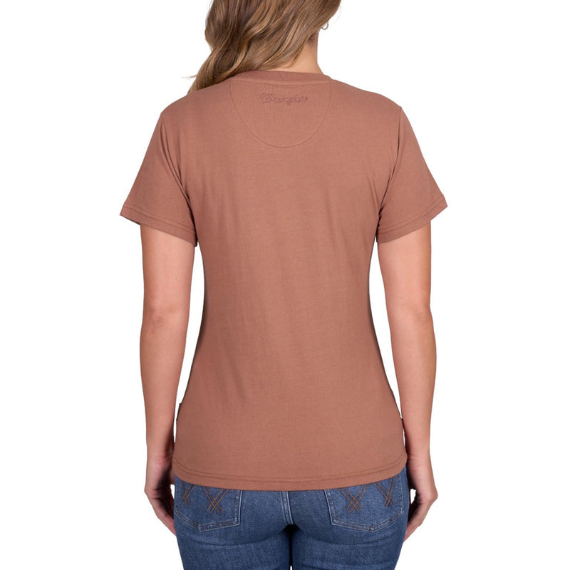 Wrangler® Womens Texas Short Sleeve Tee