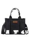 Wrangler® Cow Print Crossbody Bag