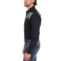 Wrangler® Mens Anthony Embroidered Long Sleeve Shirt