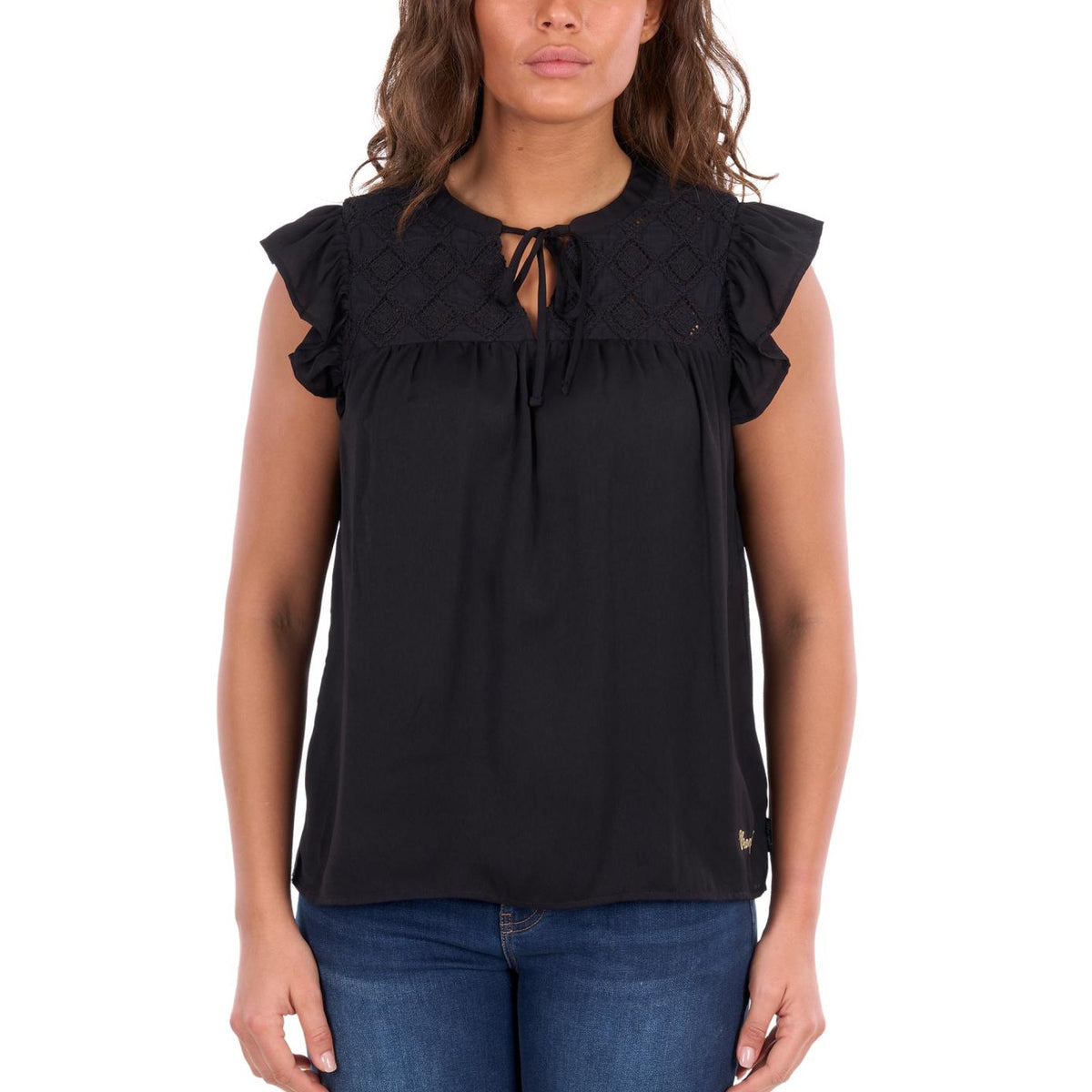 Wrangler® Womens Stella Sleeveless Blouse