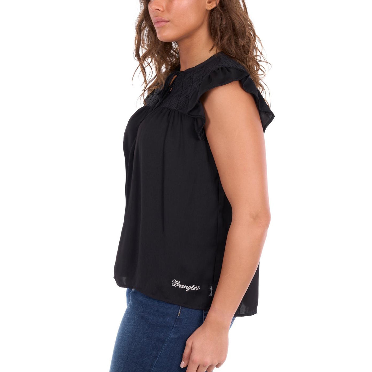 Wrangler® Womens Stella Sleeveless Blouse