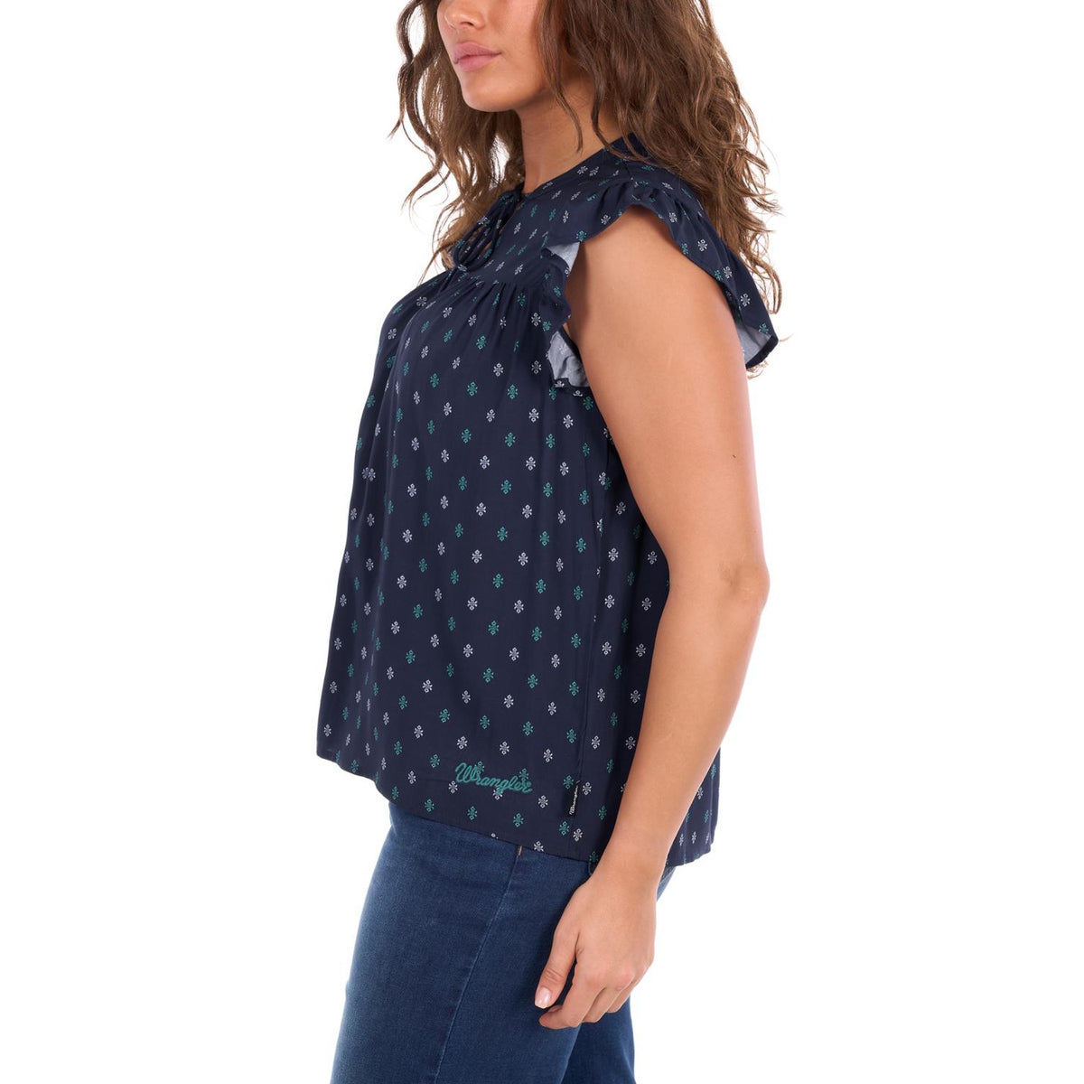 Wrangler® Womens Sofia Sleeveless Blouse