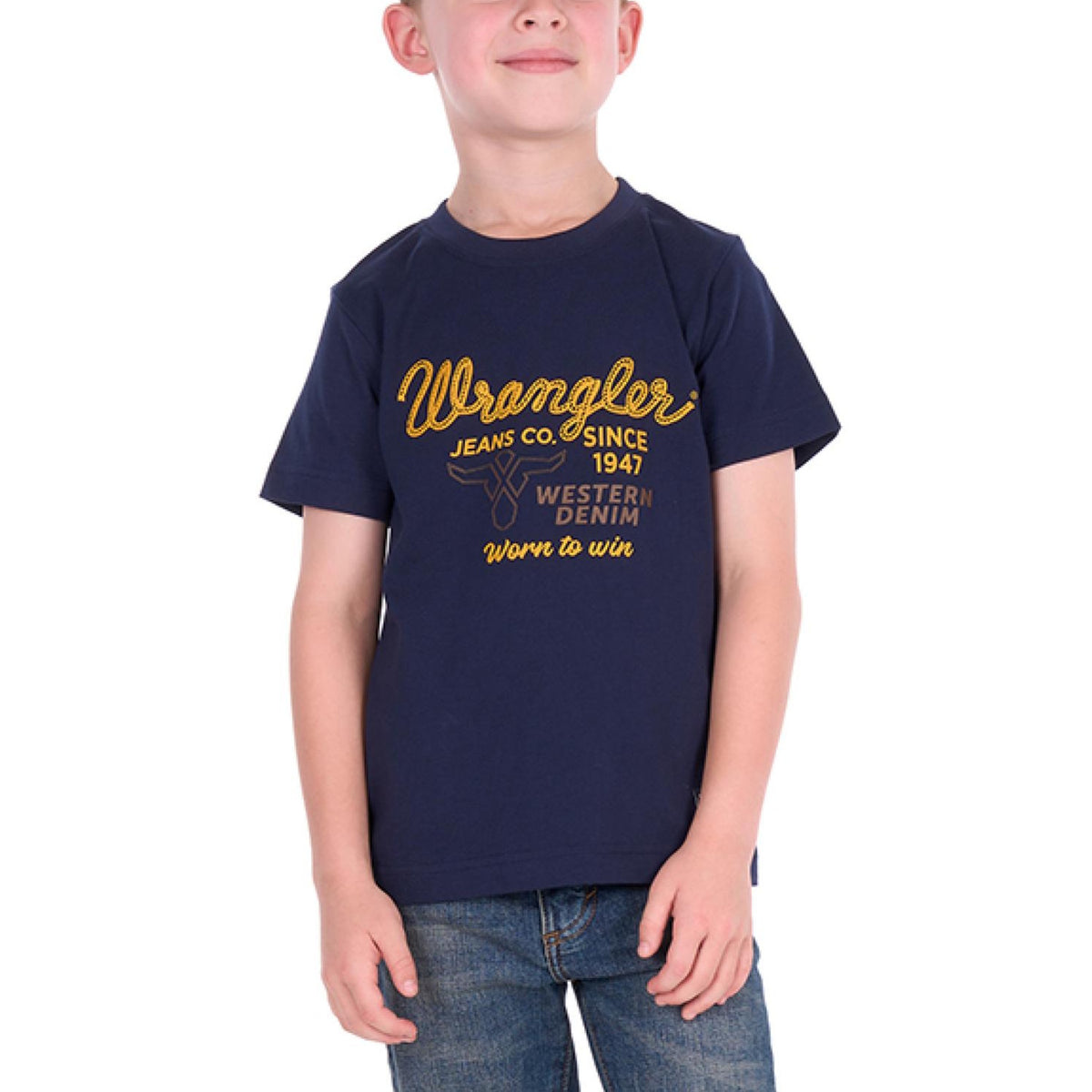 Wrangler® Boys Robert Short Sleeve Tee
