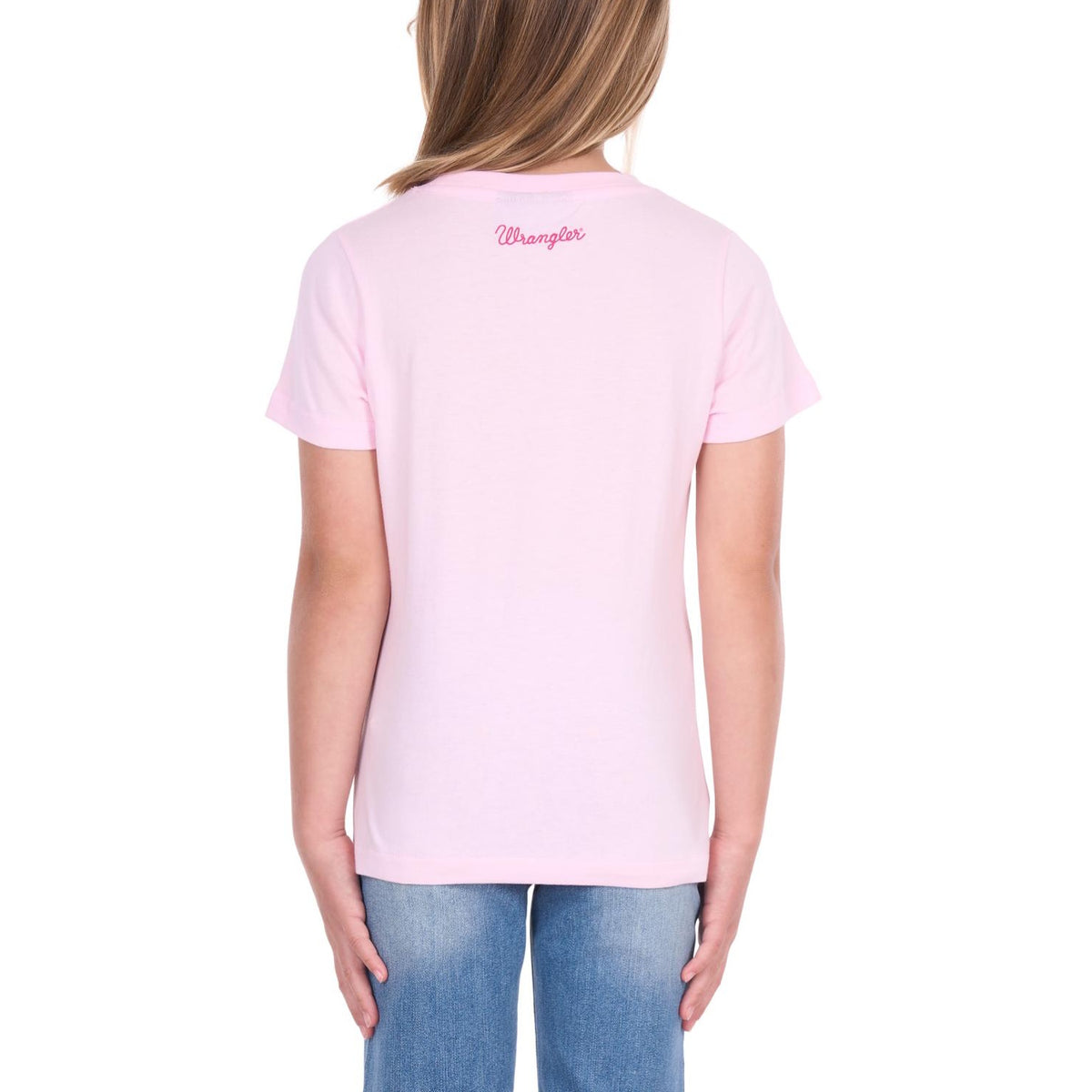Wrangler® Girls Jenna Short Sleeve Tee