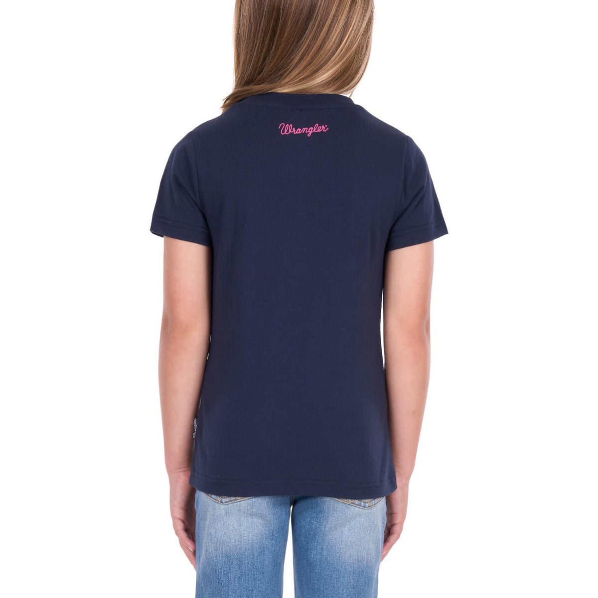 Wrangler® Girls Maya Short Sleeve Tee