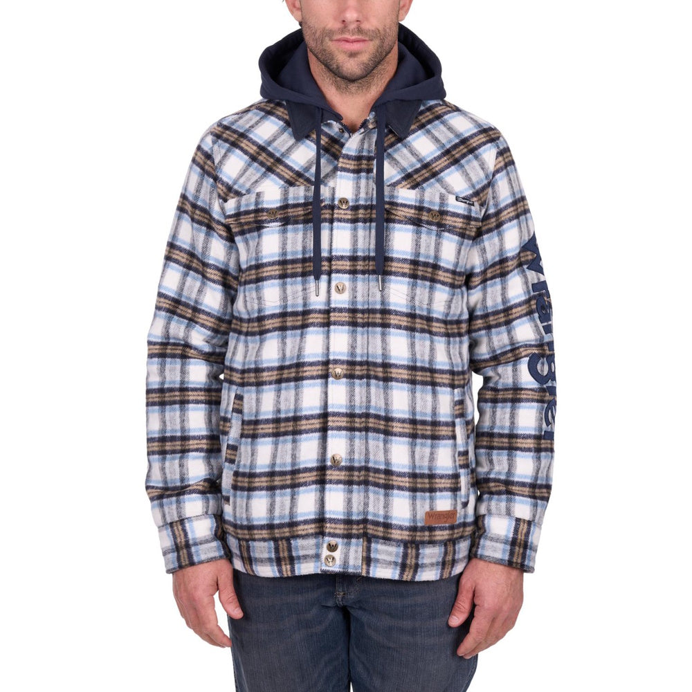 Wrangler® Mens Mitchell Logo Shirt Jacket