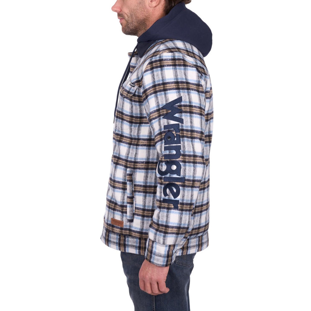 Wrangler® Mens Mitchell Logo Shirt Jacket
