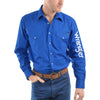 Wrangler® Mens Logo Rodeo Long Sleeve Drill Shirt