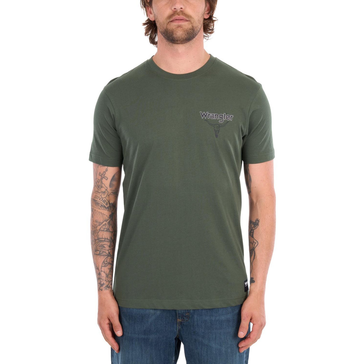 Wrangler® Mens Jay Short Sleeve Tee
