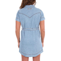 Wrangler® Womens Marla Short Sleeve Denim Dress