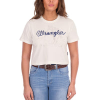 Wrangler® Womens Cindy Crop Short Sleeve Tee