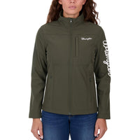 Wrangler® Womens Logo Softshell Jacket