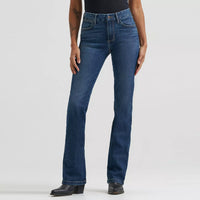 Wrangler® Womens High Rise Boot Cut Jeans