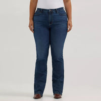 Wrangler® Womens High Rise Boot Cut Jeans