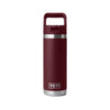 Yeti Rambler 18oz Bottle with Straw