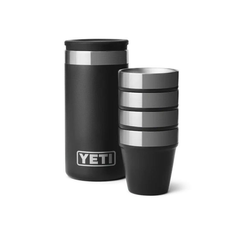 Yeti Shot Glasses and Case in Black