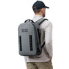 Person wearing a YETI Panga backpack in Grey