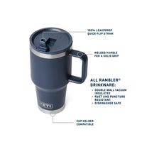Yeti Rambler 30oz Travel Straw Mug