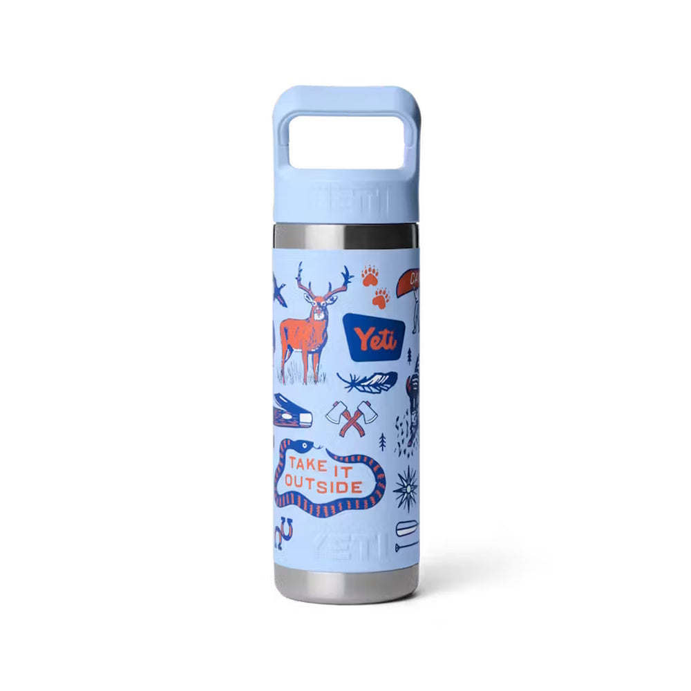 Yeti Rambler 18oz Bottle with Straw