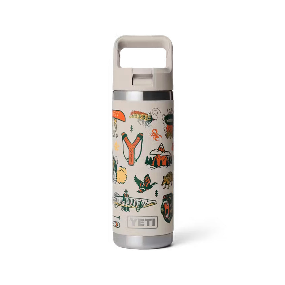 Yeti Rambler 18oz Bottle with Straw