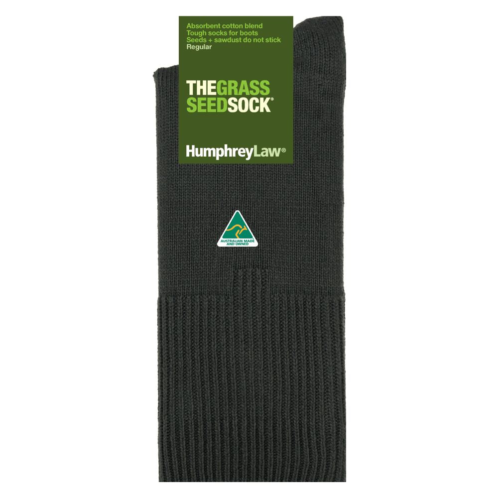 Humphrey Law Grass Seed Socks Dark Grey
