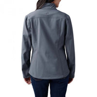 Back view of 5.11 Women's Leone Softshell Jacket in Turbulence