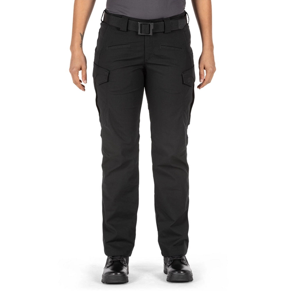 Front view of 5.11 Women's Icon Pants in Black