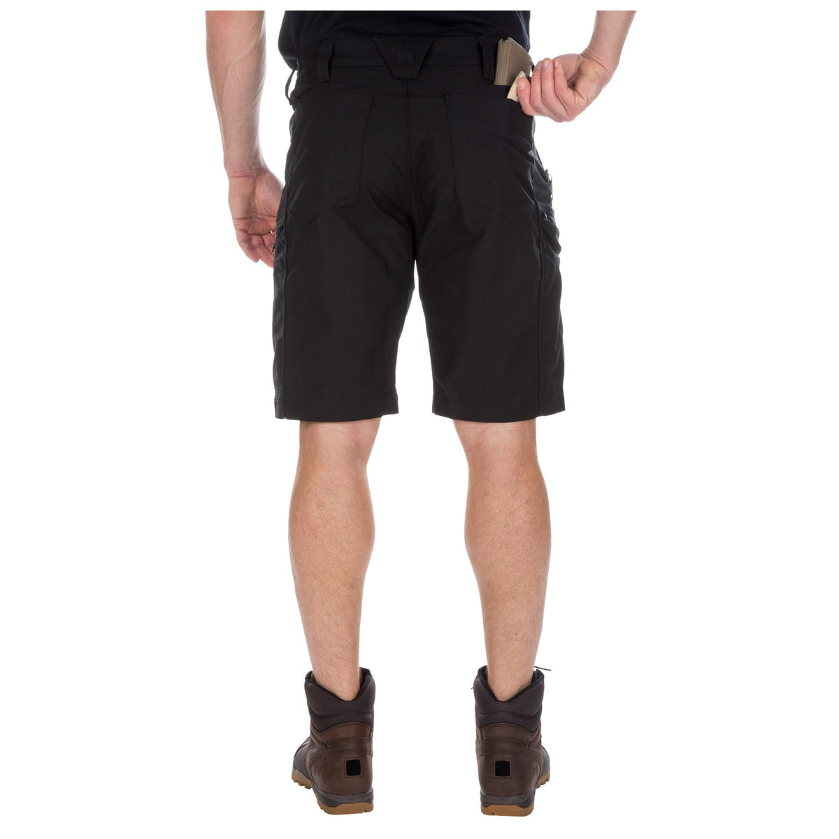 5.11 Men's Apex Shorts Black Back