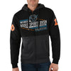 Front of Pure Western Mens Lynch Zip Up Hoodie