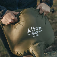 Close up of Alton Goods Ultralight Pump Bag