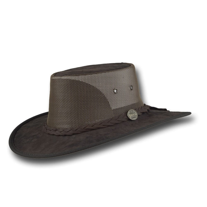 Barmah Squashy Roo Cooler Hat in Brown